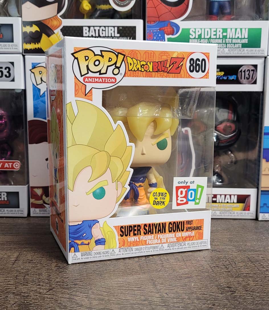 Funko Pop! Dragon Ball Z - Super Saiyan Goku First Appearance #860