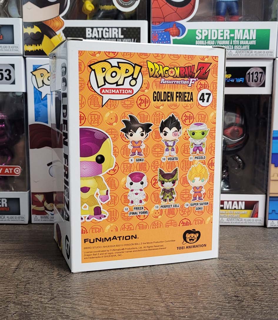 Funko POP Dragon Ball Z Goku Exclusive Golden