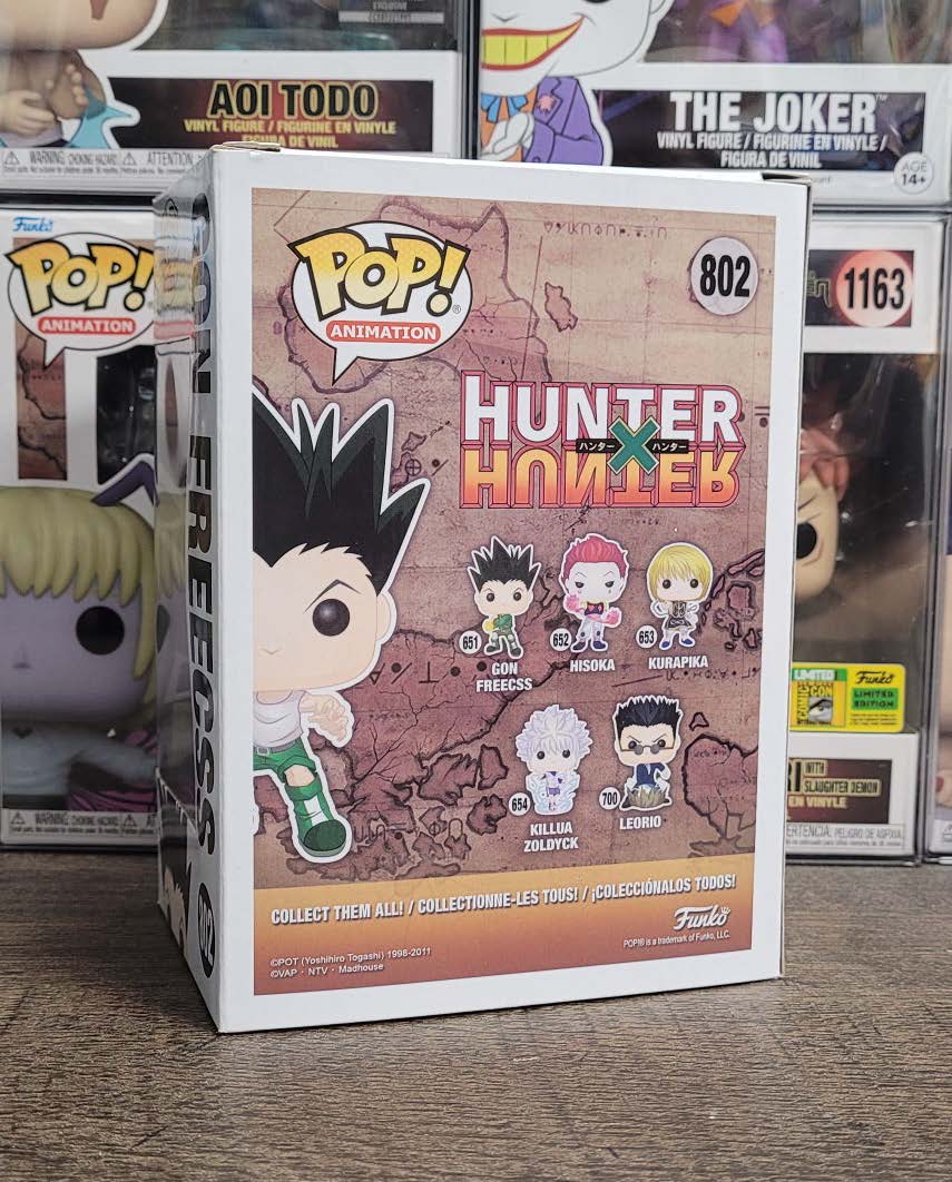 Funko Pop! Animation: Hunter X Hunter Gon Freecss Hot Topic Exclusive Vinyl  Figure #802