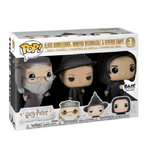 Albus Dumbledore Minerva McGonagall Severus Snape Harry Potter Funko Pop BAM Exclusive in box