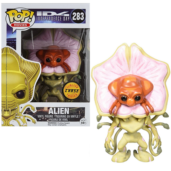 Alien #283 - Independence Day Funko Pop! Movies [Open Face Chase Version]