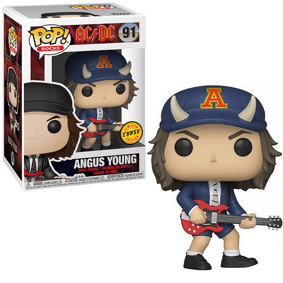 Angus Young #91 - AC DC Funko Pop! Rocks [Chase Version]