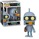 Bender #1757 Futurama Funko Pop Specialty Series Exclusive in and out of box