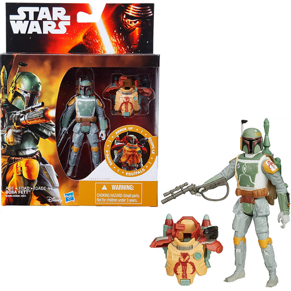 Boba Fett - Star Wars The Empire Strikes Back Action Figure 3.75- Inch [Armor Up] 