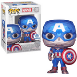 Captain America #1268 Marvel Funko Pop in and out of box