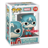 Captain America #1319 Marvel Funko Pop Retro Reimagined Target Exclusive boxed view