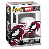 Carnage Ghost Spider #1435 Funko Pop from Marvel displayed in box