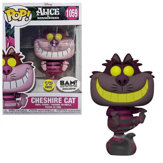 Cheshire Cat #1059 - Alice in Wonderland Funko Pop! [Gitd BAM Exclusiv