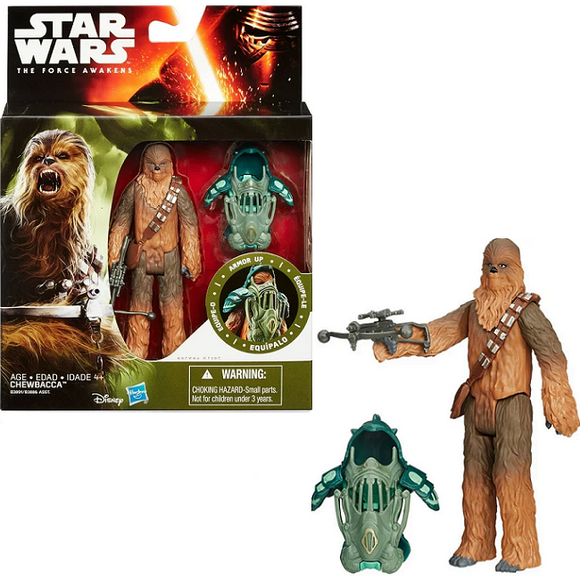 Chewbacca - Star Wars The Force Awakens Action Figure 3.75-Inch [Armor Up]