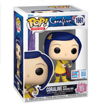 Coraline with Dowsing Rod #1661 Funko Pop 2024 Fall Convention Exclusive boxed view