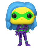 Crusaderette #828 ECCC Blacklight Funko Pop figure unboxed