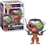 Cyborg Eddie #438 Iron Maiden Funko Pop in and out of box