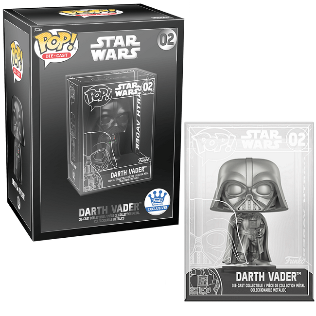 Darth Vader 02 Star Wars Funko Pop! DieCast [Funko Exclusive Chase