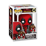 Deadpool with Headpool #1400 Deadpool & Wolverine Funko Pop in box