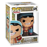 Franky One Piece Funko Pop 329 boxed view