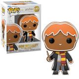 Gingerbread Ron Weasley #177 Harry Potter Funko Pop Holiday in and out of box