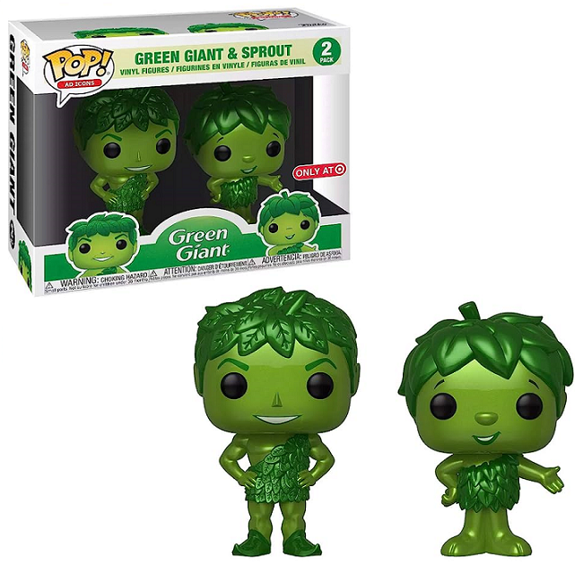 Green Giant & Sprout - Green Giant Funko Pop! Ad Icons [2-Pack Target