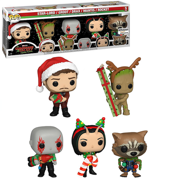 Guardians of the Galaxy Holiday Special - Marvel Funko Pop! [5-Pack Amazon Exclusive]