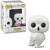 Hedwig #76 Flocked GameStop Exclusive Funko Pop in and out of box