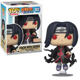 Itachi with Crows #1022 Naruto Shippuden Funko Pop BoxLunch Exclusive in and out of box