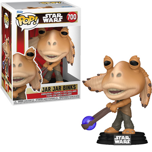 Jar Jar Binks With Booma Balls #700 - Star Wars The Phantom Menace 25th Funko Pop!