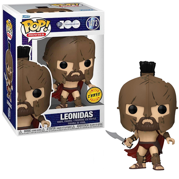Leonidas #1473 - WB100 Funko Pop! [300] [Helmet Chase]