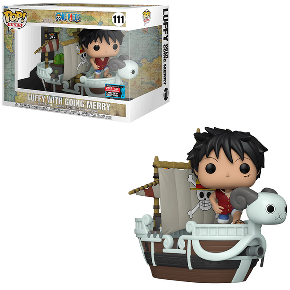 Luffy with Going Merry #111 - One Piece Funko Pop! Rides [2022 Fall Convention Exclusive]