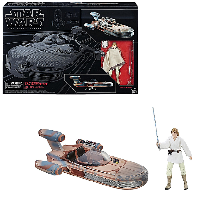 Star wars online black series landspeeder
