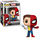 Peter Parker/Spider-Man #1432 Marvel Comics Funko Pop in and out of box