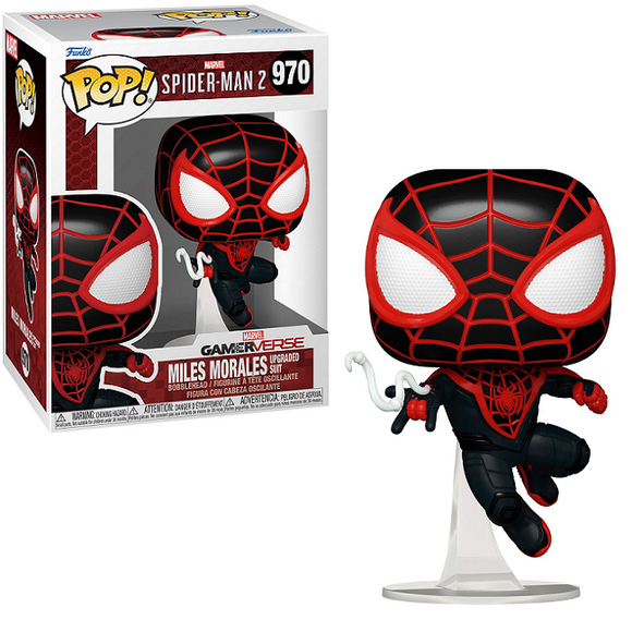 Miles Morales Upgraded Suit #970 - Spider-Man 2 Gamerverse Funko Pop!