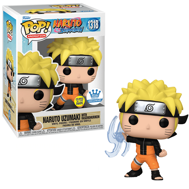 Naruto Uzumaki With Rasenshuriken 1318 Naruto Shippuden Funko Pop A1 Swag