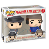 Neal Page and Del Griffith Planes Trains and Automobiles Funko Pop boxed view
