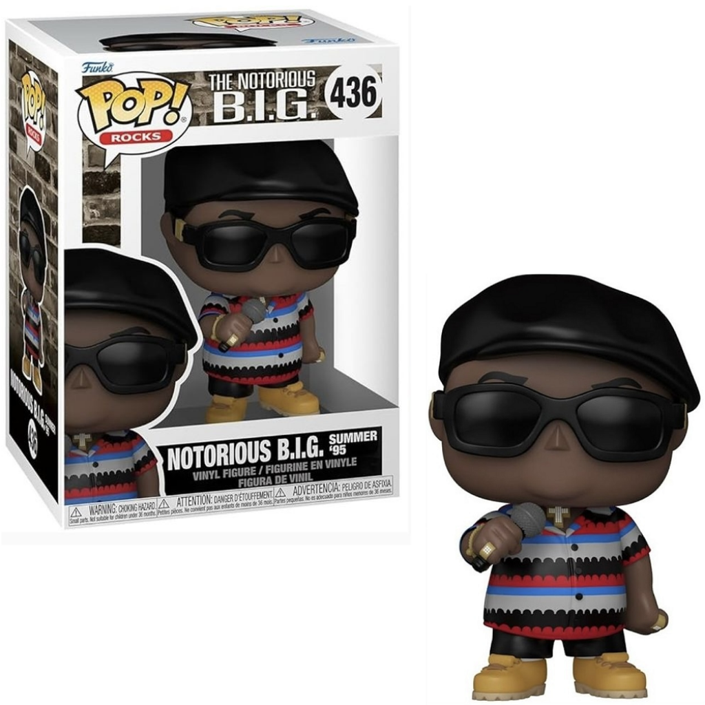 USオリジナル The Notorious BIG アナログ3点セット Notorious B.I.G. #436 Summer Jam Funko Pop – A1 Swag