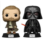 Obi-Wan Kenobi and Darth Vader Star Wars Funko Pop Special Edition figure unboxed