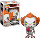 Pennywise with Balloon Funko Pop #475 IT 2017 Hot Topic Exclusive in and out of box