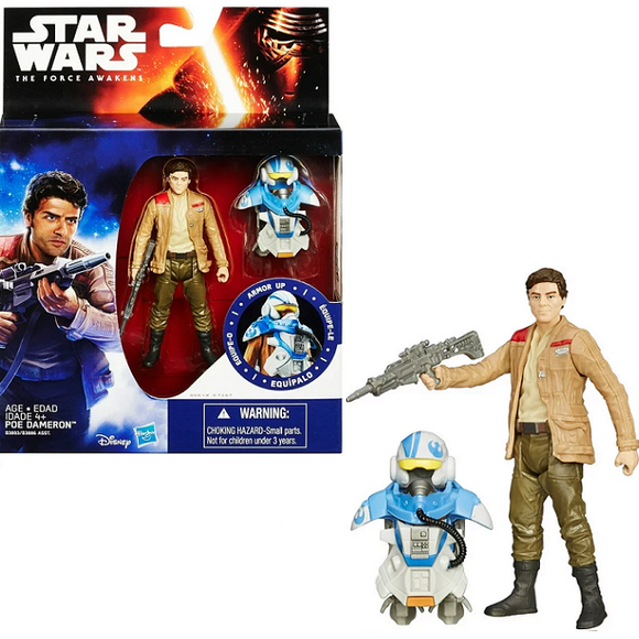 Poe Dameron - Star Wars The Force Awakens Action Figure 3.75-Inch [Armor Up] 