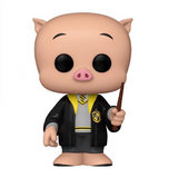 Porky Pig Hufflepuff #1337 WB 100 Funko Pop 2023 Fall Convention Exclusive figure unboxed