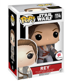 Rey #114 Star Wars Walgreens Exclusive Funko Pop boxed figure