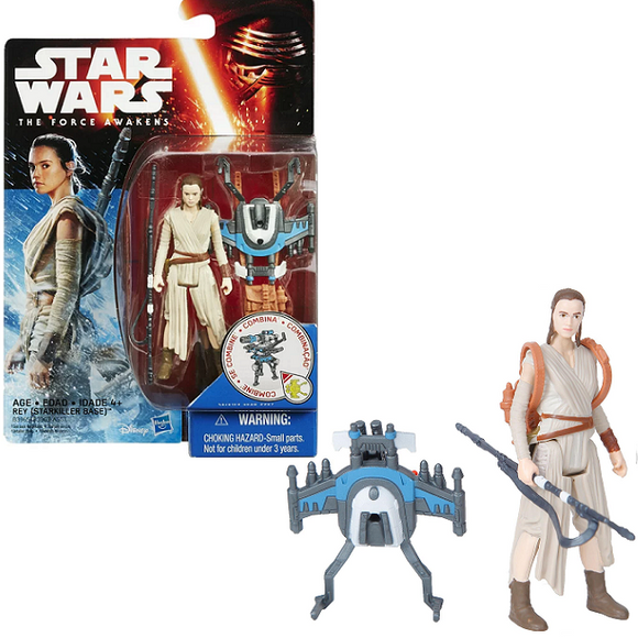 Rey (Starkiller Base) - Star Wars The Force Awakens Action Figure 3.75-Inch