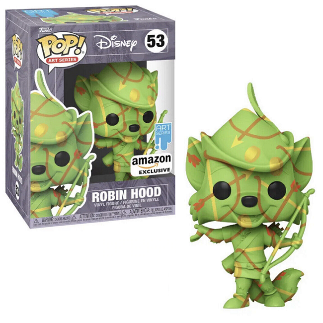 Robin Hood 53 Disney Funko Pop Art Series Amazon Exclusive