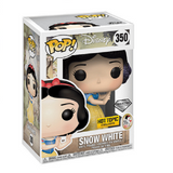Snow White Diamond Funko Pop #350 Disney Hot Topic Exclusive in and out of box