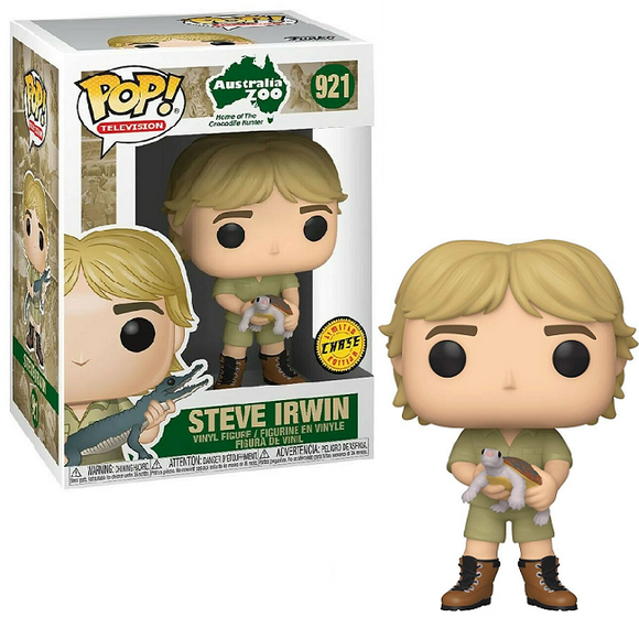 Steve Irwin #921 - The Crocodile Hunter Funko Pop! TV [Chase Version]