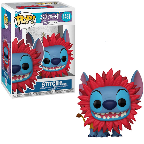 Stitch As Simba #1461 - Disney Stitch Costume Funko Pop!