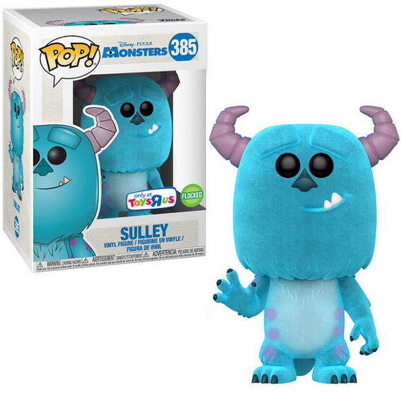 Sulley #385 - Disney Monsters Funko Pop! [Flocked Toys R Us Exclusive]