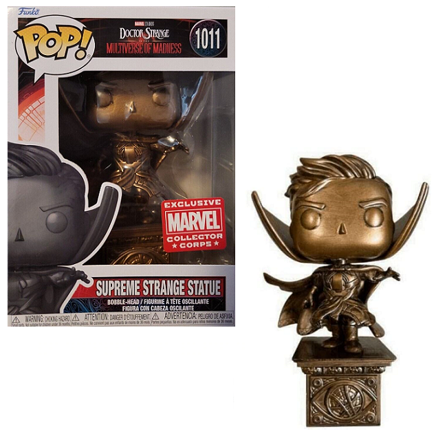 Funko POP! Doctor Strange Supreme Statue #1011 Marvel Collector Corps  Exclusive