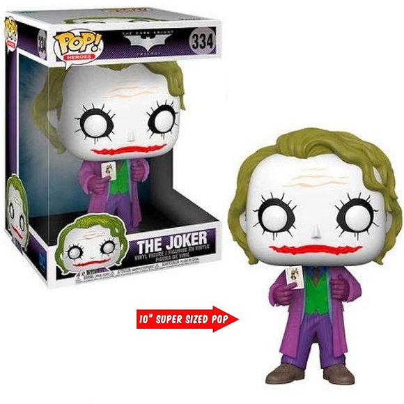 The Joker #334 – The Dark Knight Funko Pop! Heroes [10-Inch]