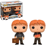 Fred & George Weasley Harry Potter Funko Pop BAM Exclusive in and out of box