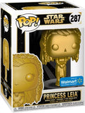 Princess Leia (Ewok Village Gold) #287 Star Wars Funko Pop Walmart Exclusive in box