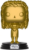 Princess Leia (Ewok Village Gold) #287 Star Wars Funko Pop Walmart Exclusive out of box