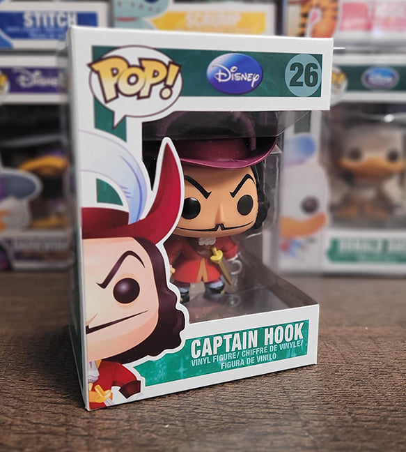 Funko POP! Disney: Villains Captain Hook 6-in Vinyl Figure | GameStop